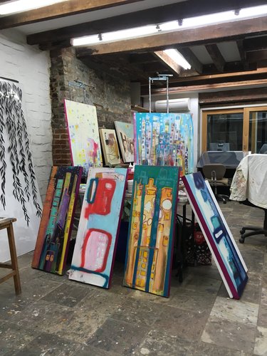 Kristen Jongen's studio