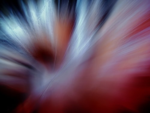 "Silky" (Painto Abstract Graphy Collection) Photography on Canvas, 80cm x 60cm