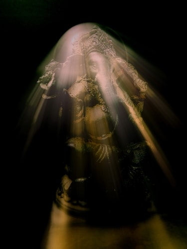 "Ganesha's Spirit" (Abstract Workshop Collection) Photography on Framed Dibond, 80cm x 60cm