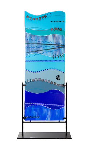 “Spirit” Glass, 12” x 36”