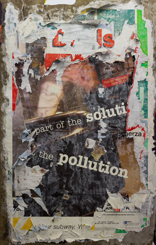“The Pollution, Greenpoint Ave., IND Crosstown Line” Digital Photograph, 19” x 29”