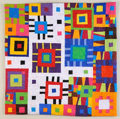 Contemporary Textural Quilts by Cindy Grisdela I Artsy Shark