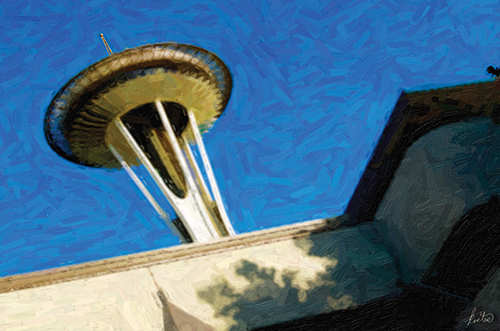 "Space Needle" contemporary Photography by Tom Kostes