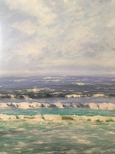Seascape painting by Heike Gramckow