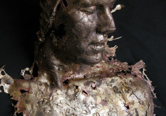 Bronze sculpture of Orion by Gabrielle Fischer