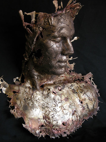 Bronze sculpture of Orion by Gabrielle Fischer