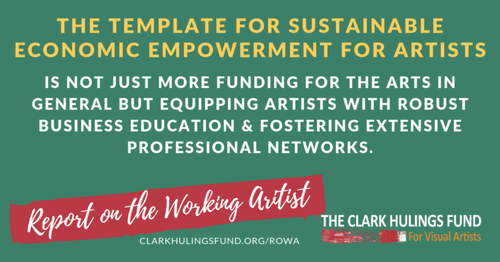 Report on the Working Artist: The template for sustainable economic empowerment for artists
