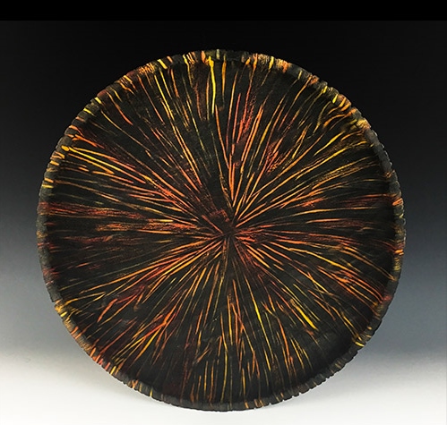 Friday Night Firepit, turned bowl by Jeff Hornung