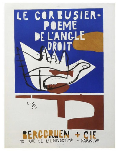 Le Corbusier print offered by Rhoko Gallery