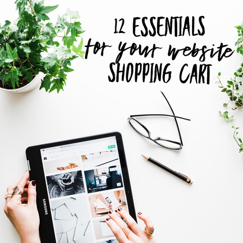 12 Essentials for Your Website Shopping Cart