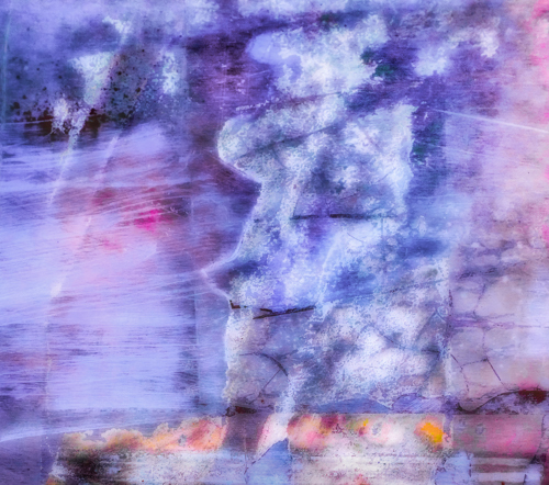 abstract photograph dreamy purple
