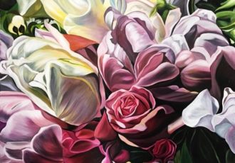 floral painting by Jacqueline Coates