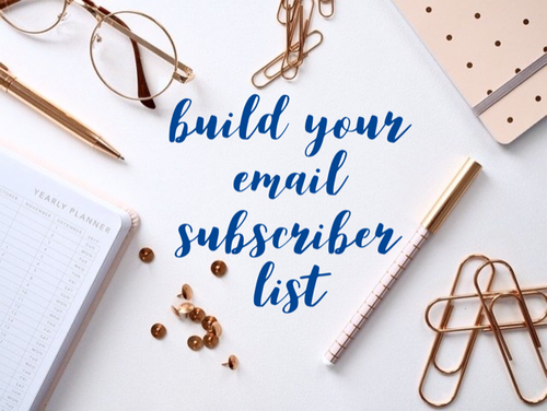 How Artists Can Build an Email Subscriber List