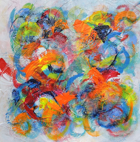 abstract expressionist painting by Jacqueline Doyle Allison