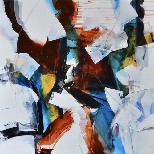 Abstract art by Canadian painter Johanne Brouilette