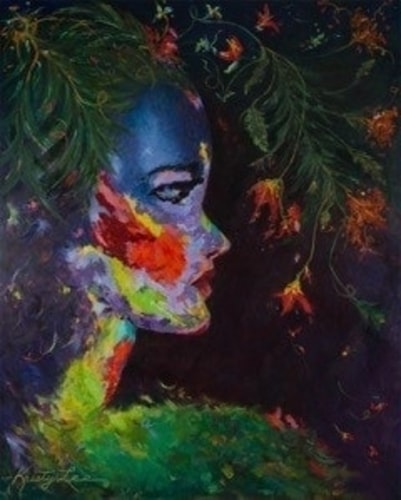 painting of mother nature by Kristy Lee Green