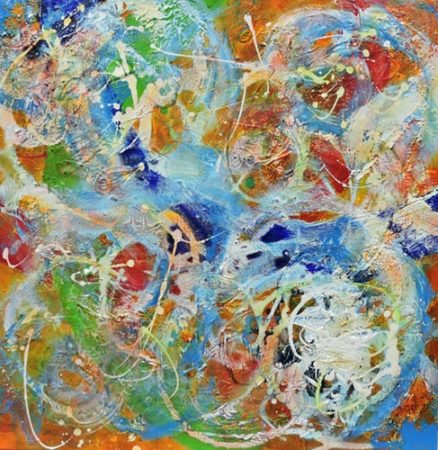 Joyful Abstract Paintings by Jacqueline Doyle Allison I Artsy Shark