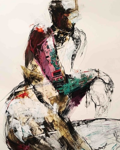 abstract figurative art by Gina Yu