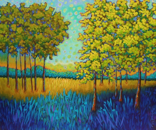 landscape painting by Peggy Davis