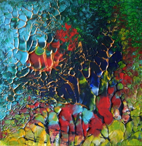 acrylic abstract by Ingemar Härdelin