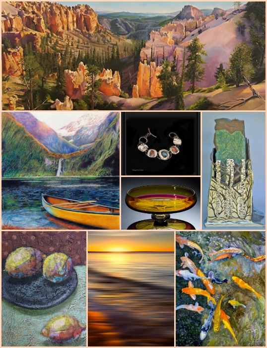 Featured Artist Collage Fall 2020