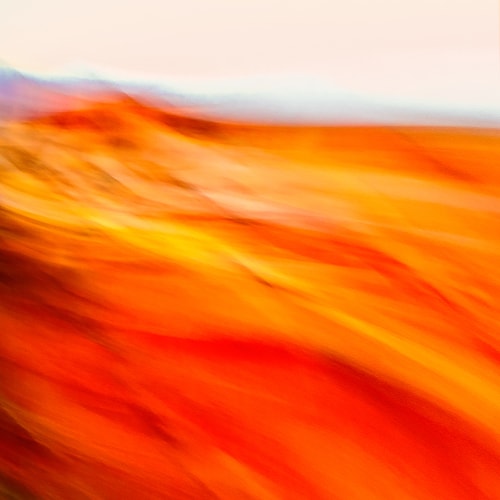 abstract landscape photograph of the Australian desert by Bruce Peebles