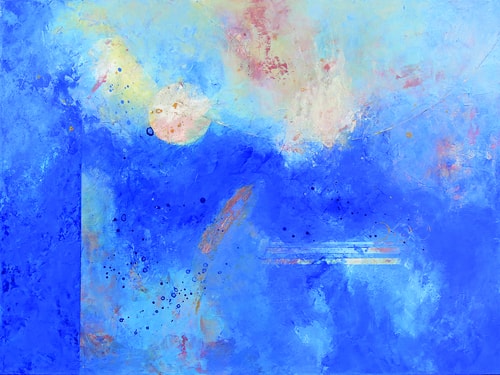 abstract painting by Marianne Hornbuckle