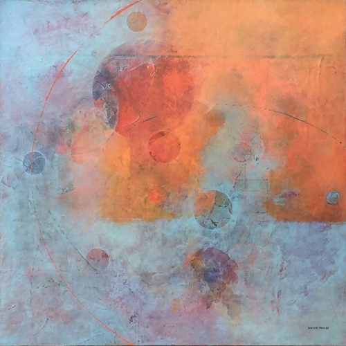 abstract painting by Marianne Hornbuckle