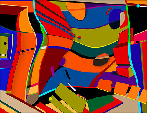 abstract digital art by Ed Glynn