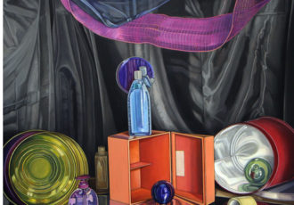 abstract still life painting by Karen Bognar Khan