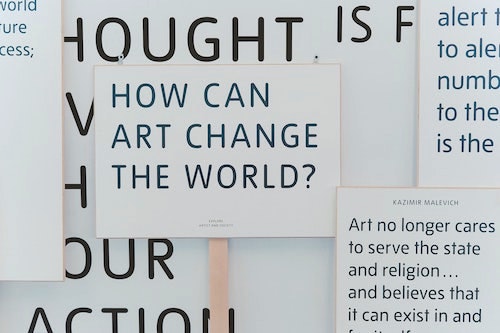 How Can Art Change the World?