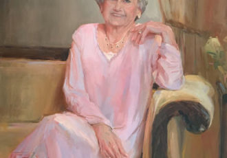 painted portrait of Lady Lee by Susan Patton