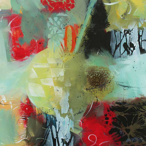 abstract painting by Beth Charles