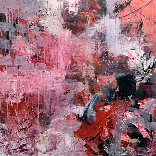 abstract painting by Robin Maria Pedrero