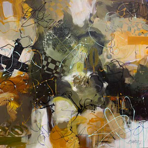 abstract painting by Beth Charles