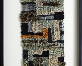 contemporary woven tapestry by Betsy Meyer