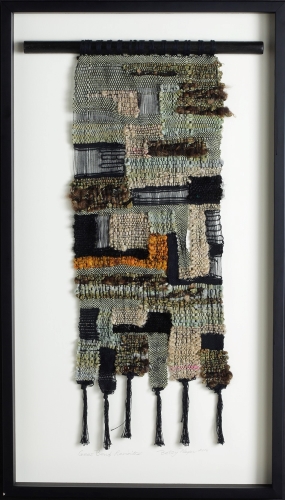 contemporary woven tapestry by Betsy Meyer