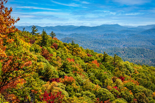 photograph of the Smoky Mountains by Beth Sheridan