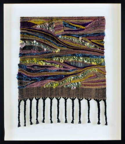 handwoven abstract art 