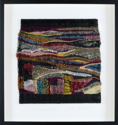 contemporary weaving abstract art 