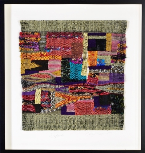 Woven art by Betsy Meyer