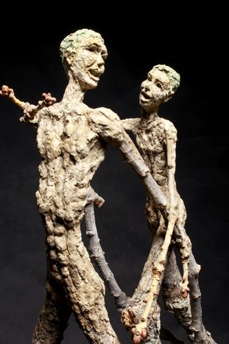 natural figurative sculpture by Adam Long