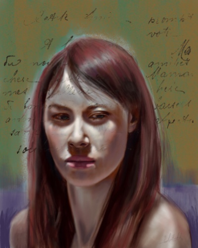portrait of a woman by Colin Silverman