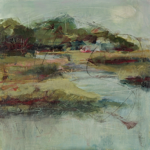 abstract landscape by Laura McRae-Hitchcock