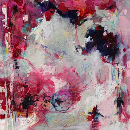 abstract painting by Laura McRae-Hitchcock