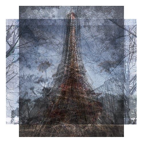 stacked photos of the Eiffel Tower by Jason Horowitz