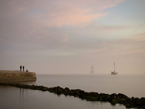 photograph of a jetty by Kim Ramsey