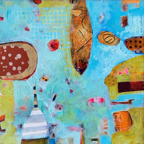 abstract painting by Susan Rossiter