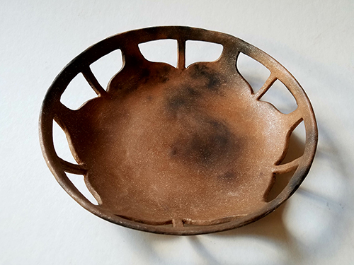 clay bowl by Karen Milstein