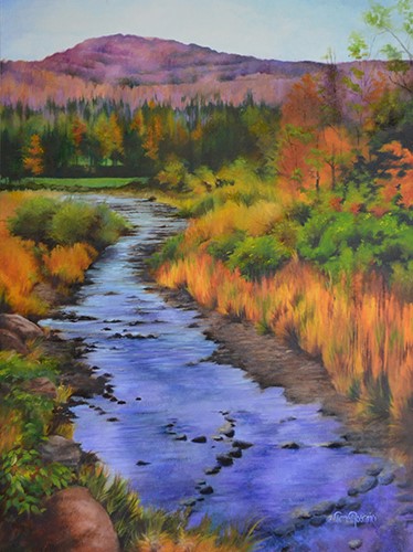 landscape painting by Teri Rosario